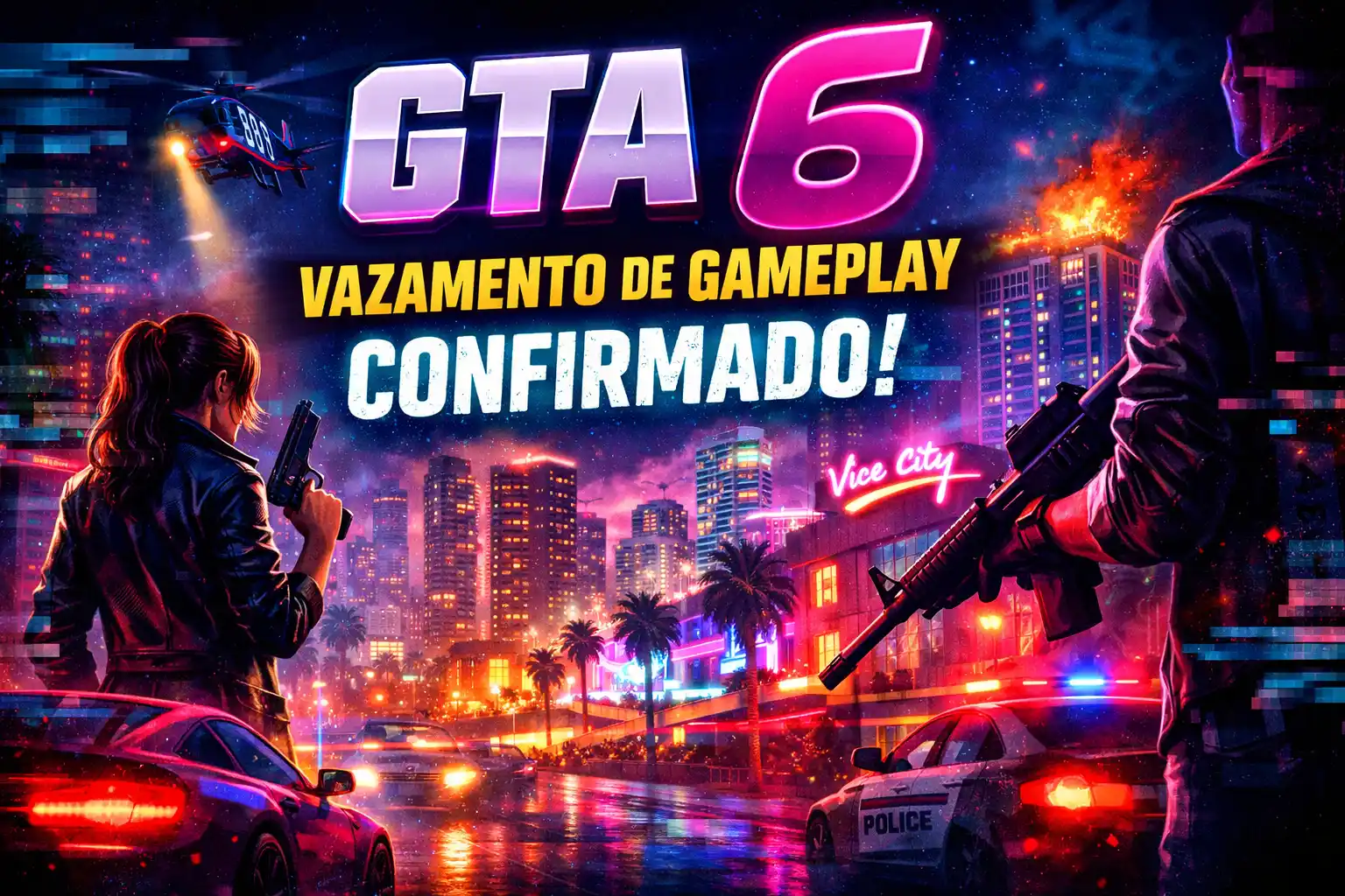 GTA 6 Tem Vazamento de Gameplay Confirmado e Choca a Comunidade